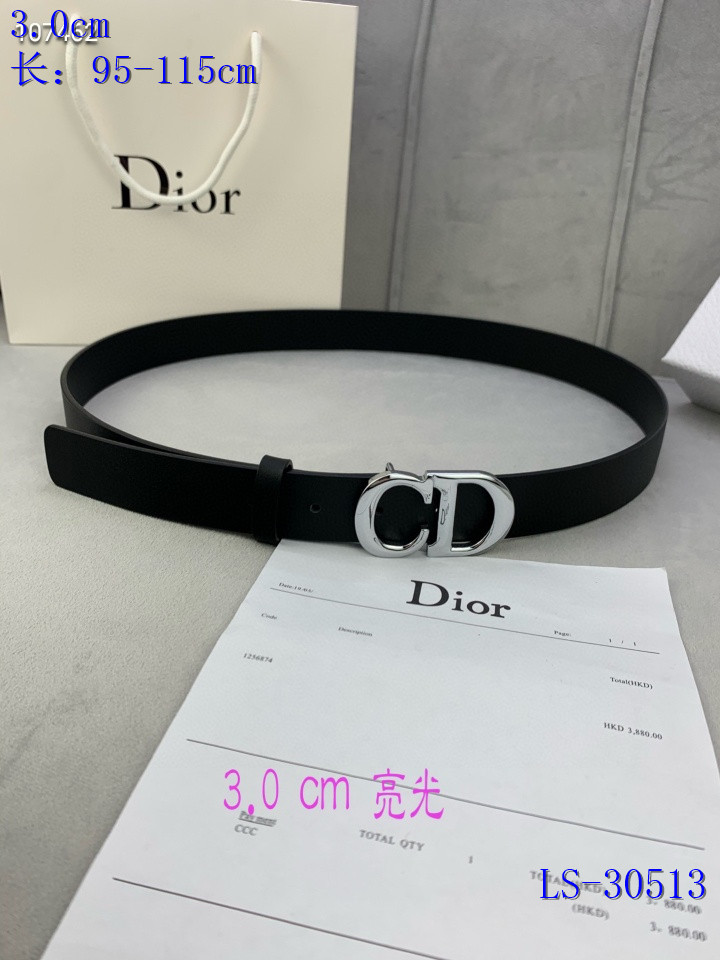 Dior Belts 3.0 Width 011